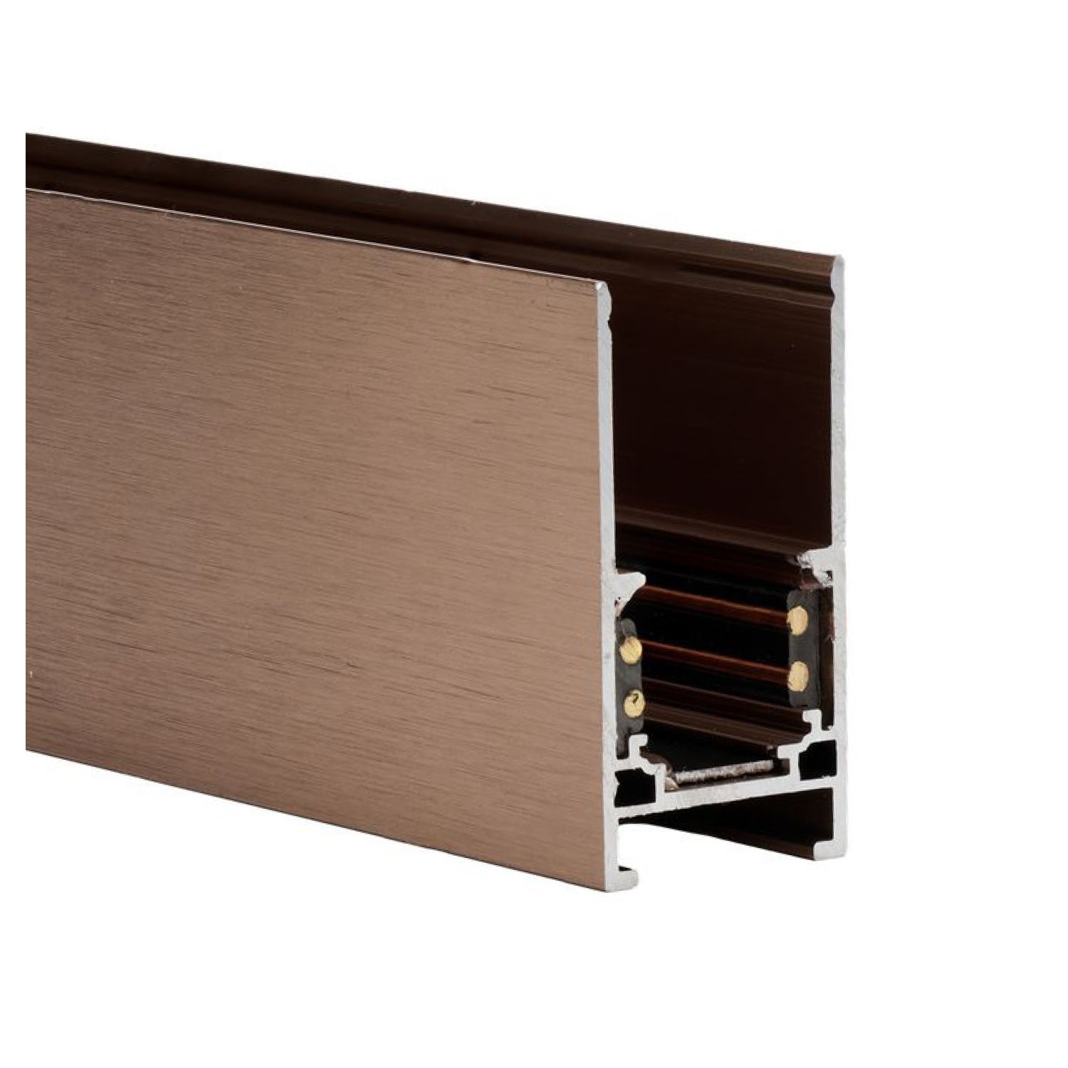 Szyna magnetyczna metalowa brązowa 3m AZ6378 z serii BETA MAGNETIC - Azzardo