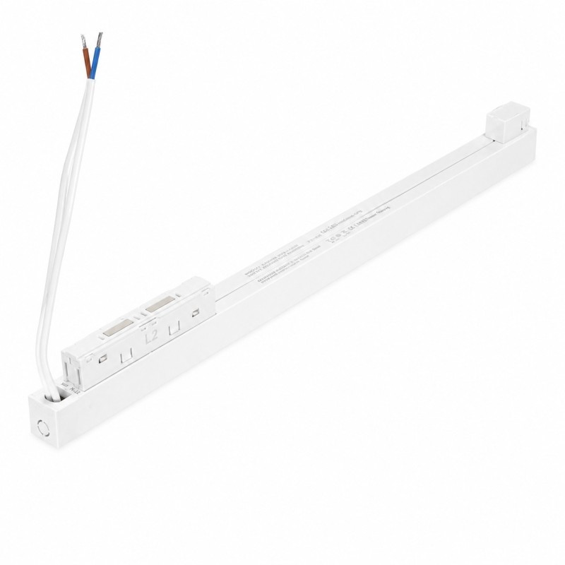 Zasilacz magnetyczny biały aluminiowy 200W AZ6681 z serii ALFA TRACK - Azzardo
