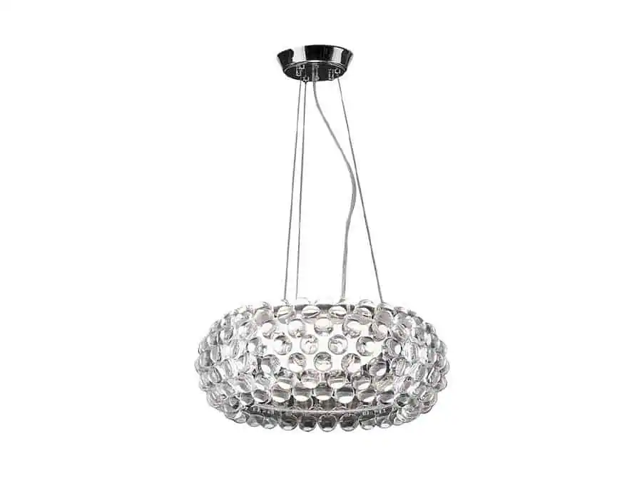 Lampa wisząca przezroczysta z tworzywa 35cm AZ0057 z serii ACRYLIO - Azzardo