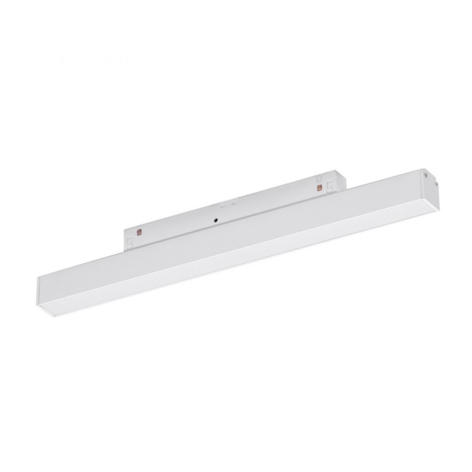 Reflektor magnetyczny biały metalowy 30cm 12W z serii SAGA TRACK MAGNETIC CCT - Azzardo