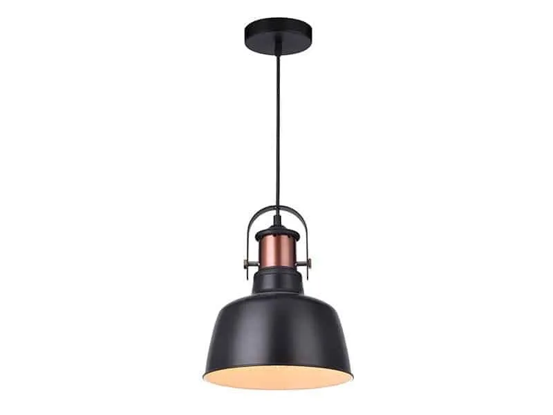 Lampa wisząca loft metalowa czarno-miedziana AZ2409 z serii DARLING - Azzardo