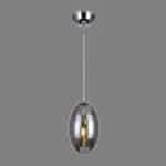 Lampa wisząca szklana chromowana 15cm AZ2150 z serii DIANA - Azzardo