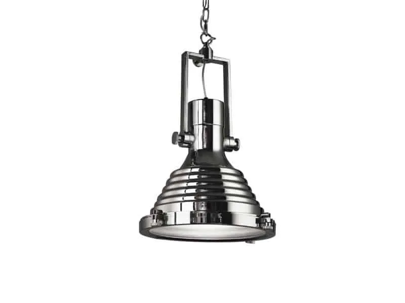 Lampa wisząca metalowa chromowana szklana 42cm AZ0980 z serii MARINA - Azzardo