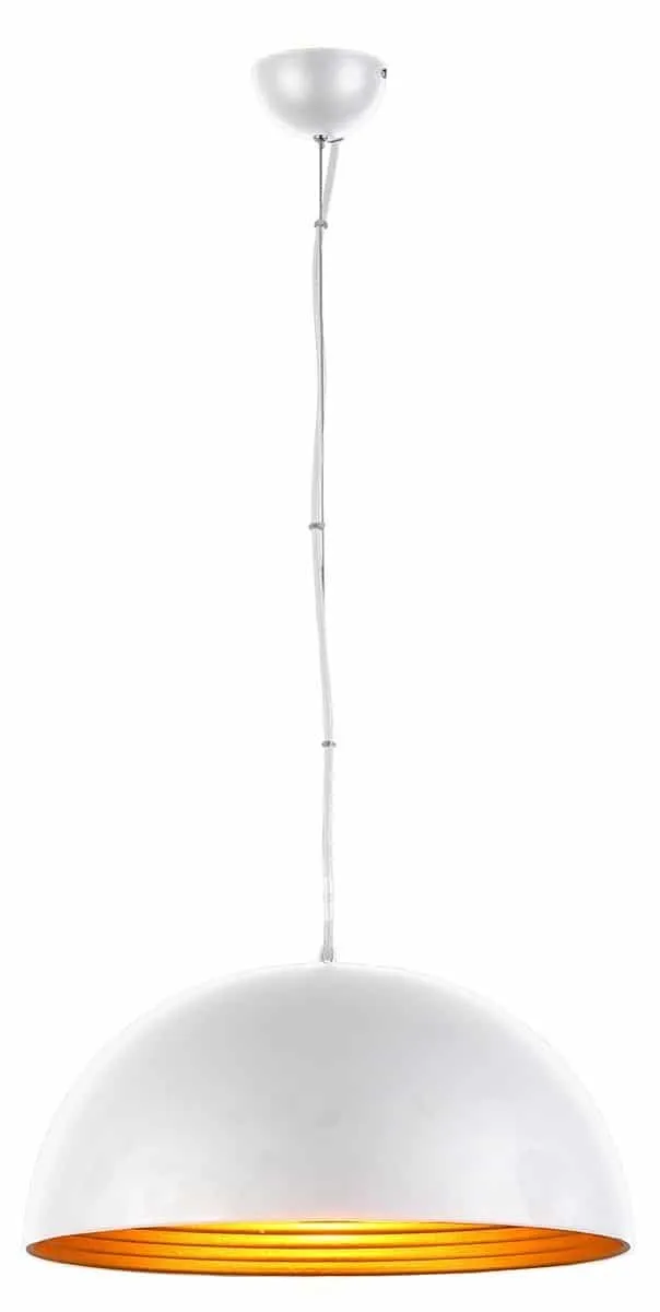Lampa wisząca metalowa biało-złota 50cm AZ1398 z serii MODENA - Azzardo
