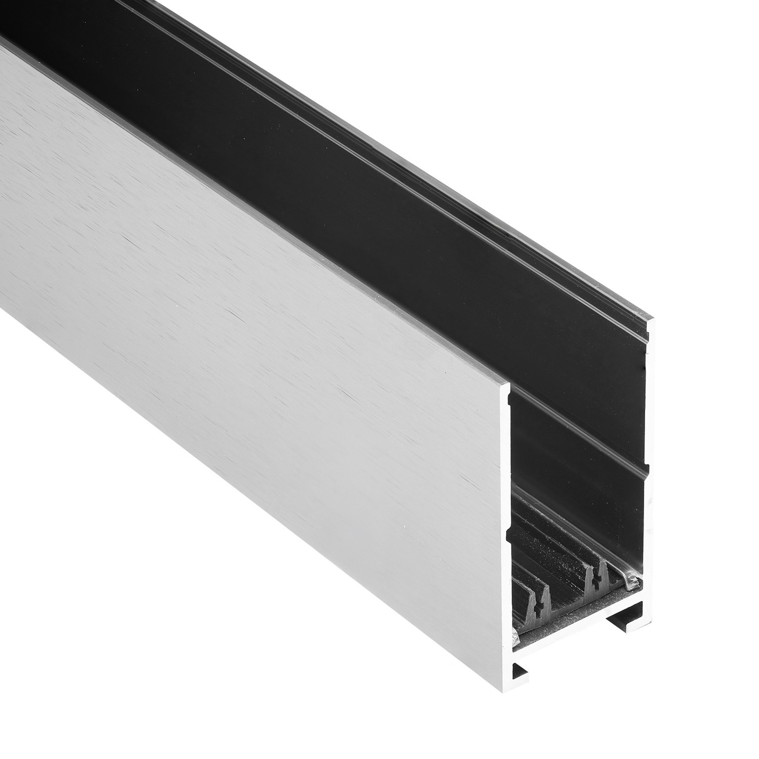 Szynoprzewód magnetyczny aluminiowy srebrny 200cm AZ6437 z serii BETA TRACK MAGNETIC - Azzardo