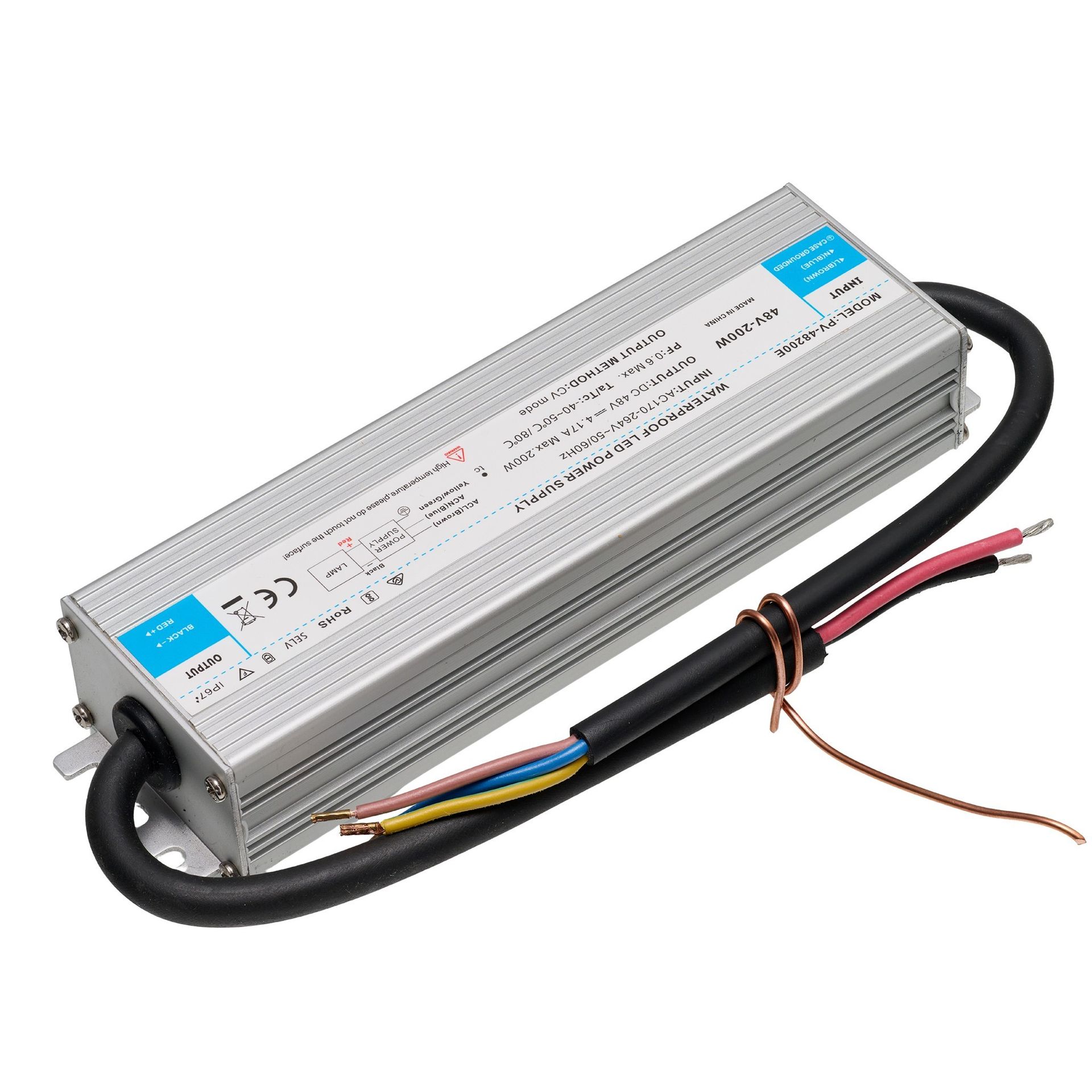 Zasilacz do szynoprzewodu zewnętrzny aluminiowy 300W AZ6966 z serii TRACK - Azzardo