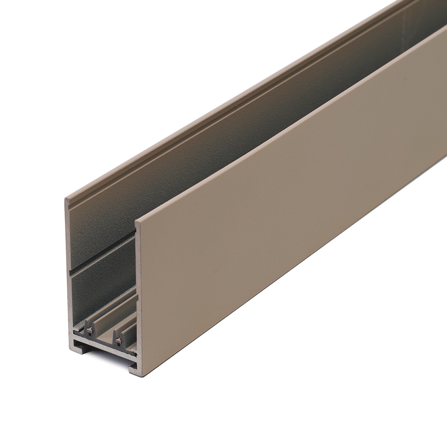 Szynoprzewód magnetyczny aluminiowy beżowy 200cm AZ7315 z serii BETA MAGNETIC - Azzardo