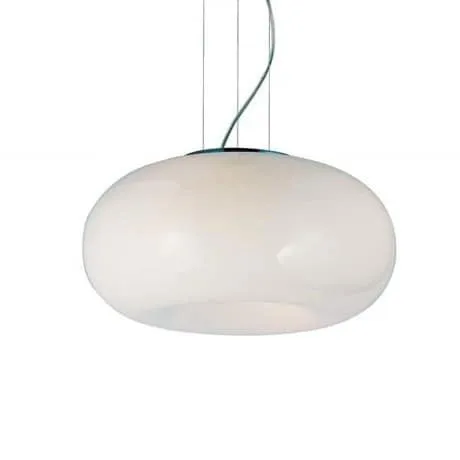 Lampa wisząca szklana biała 5-punktowa AZ0184 z serii OPTIMA - Azzardo