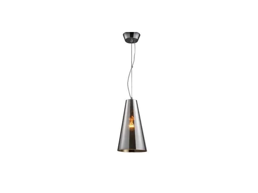 Lampa wisząca szklana chromowana 18cm AZ0995 z serii CAPO - Azzardo