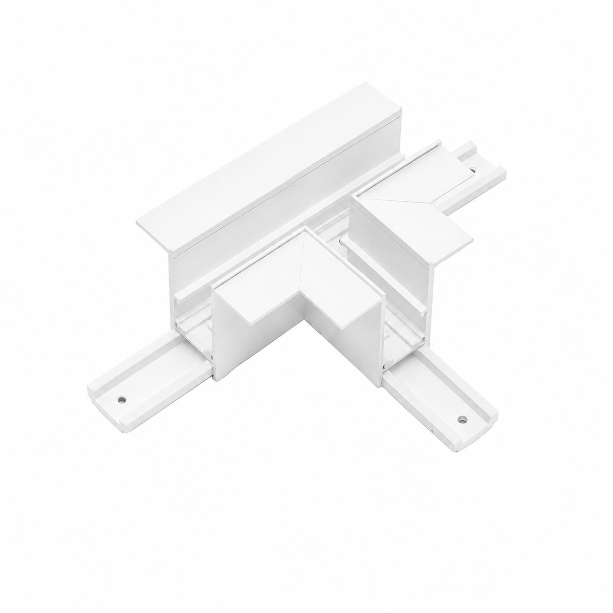 Łącznik mechaniczny T biały aluminiowy AZ6697 z serii ALFA MAGNETIC52 - Azzardo