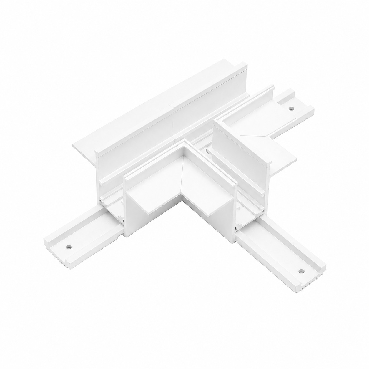Łącznik mechaniczny T biały aluminiowy AZ6698 z serii ALFA MAGNETIC52 - Azzardo