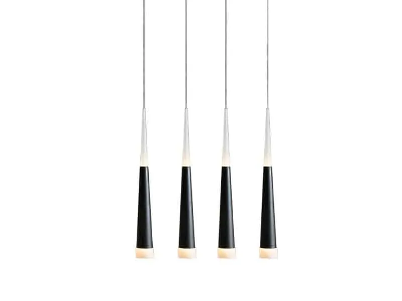 Lampa wisząca metalowa czarna 4-punktowa AZ0955 z serii BRINA - Azzardo