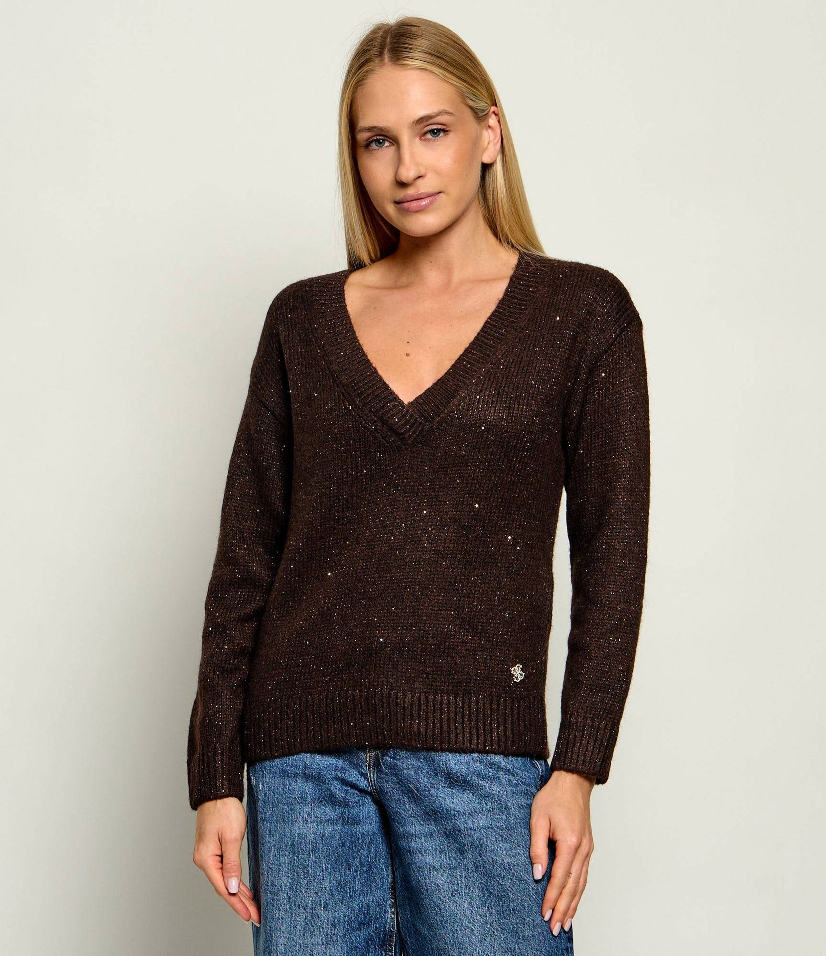 GUESS Sweter Jolene Regular Fit z dodatkiem wełny