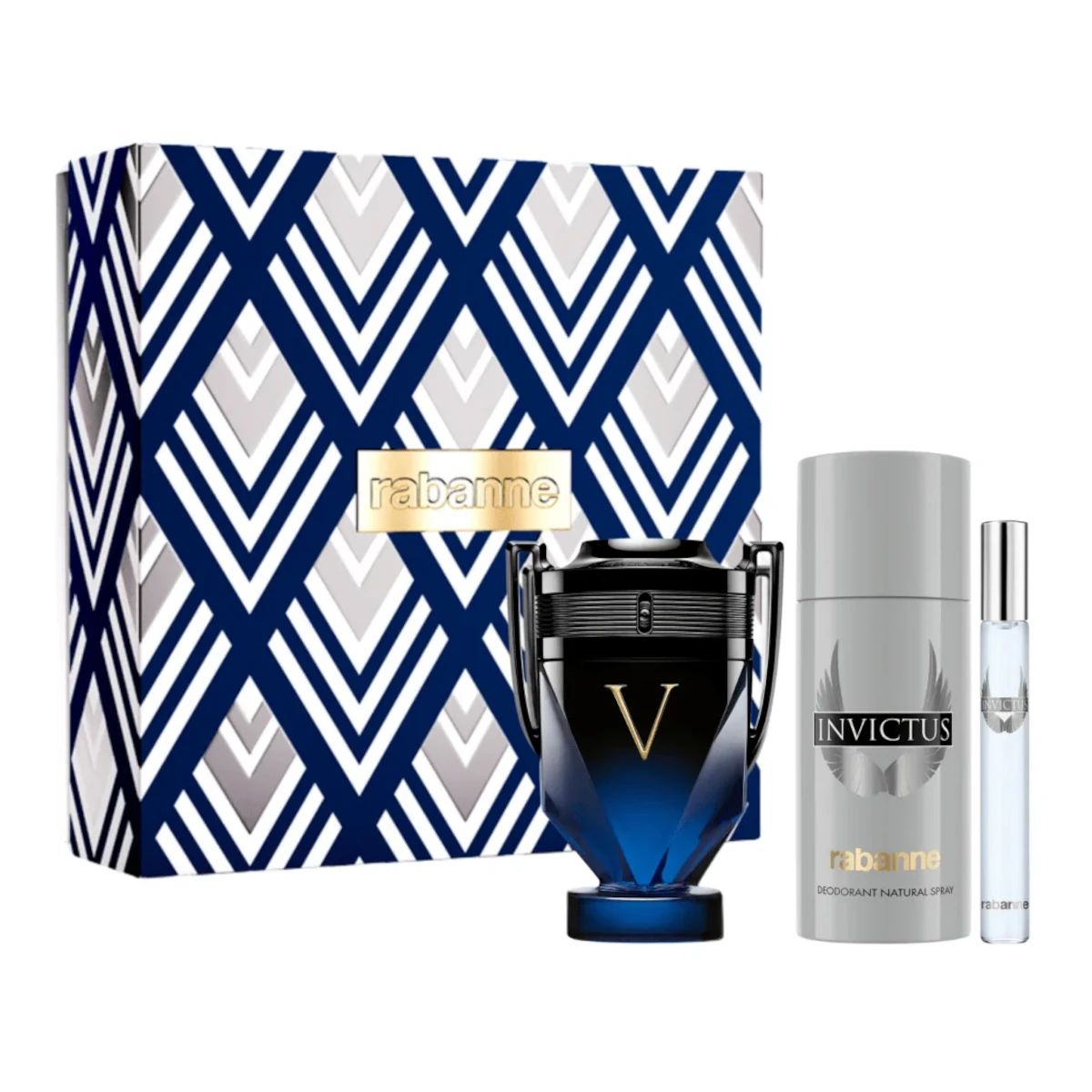 Paco Rabanne Invictus Victory Elixir 100ml woda perfumowana+10ml woda toaletowa+150ml dezodorant