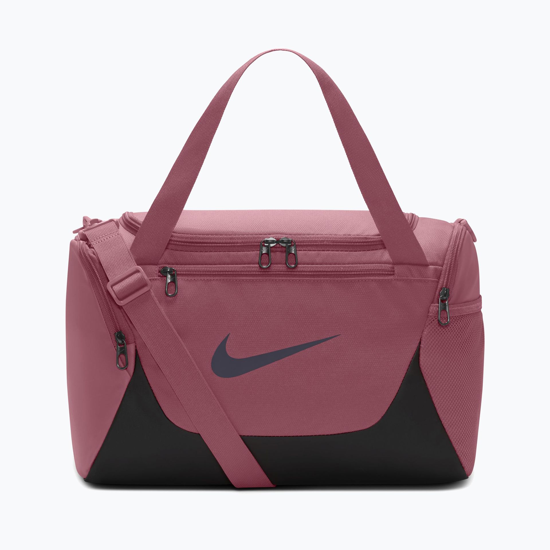 Torba treningowa Nike Brasilia Duffel Extra Small 24 l pink smoke/black/gridiron WYSYŁKA W 24H 30 DNI NA ZWROT