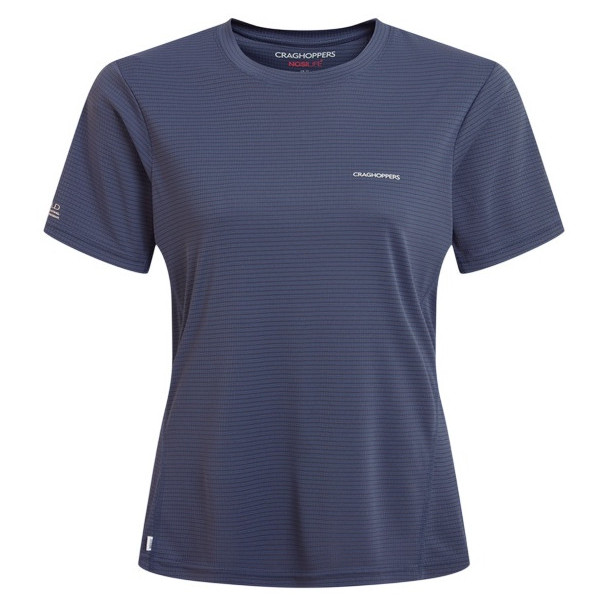 Damska koszulka Craghoppers NosiLIfe SolarShield+ SS T-Shirt Rozmiar: M / Kolor: ciemnoszary