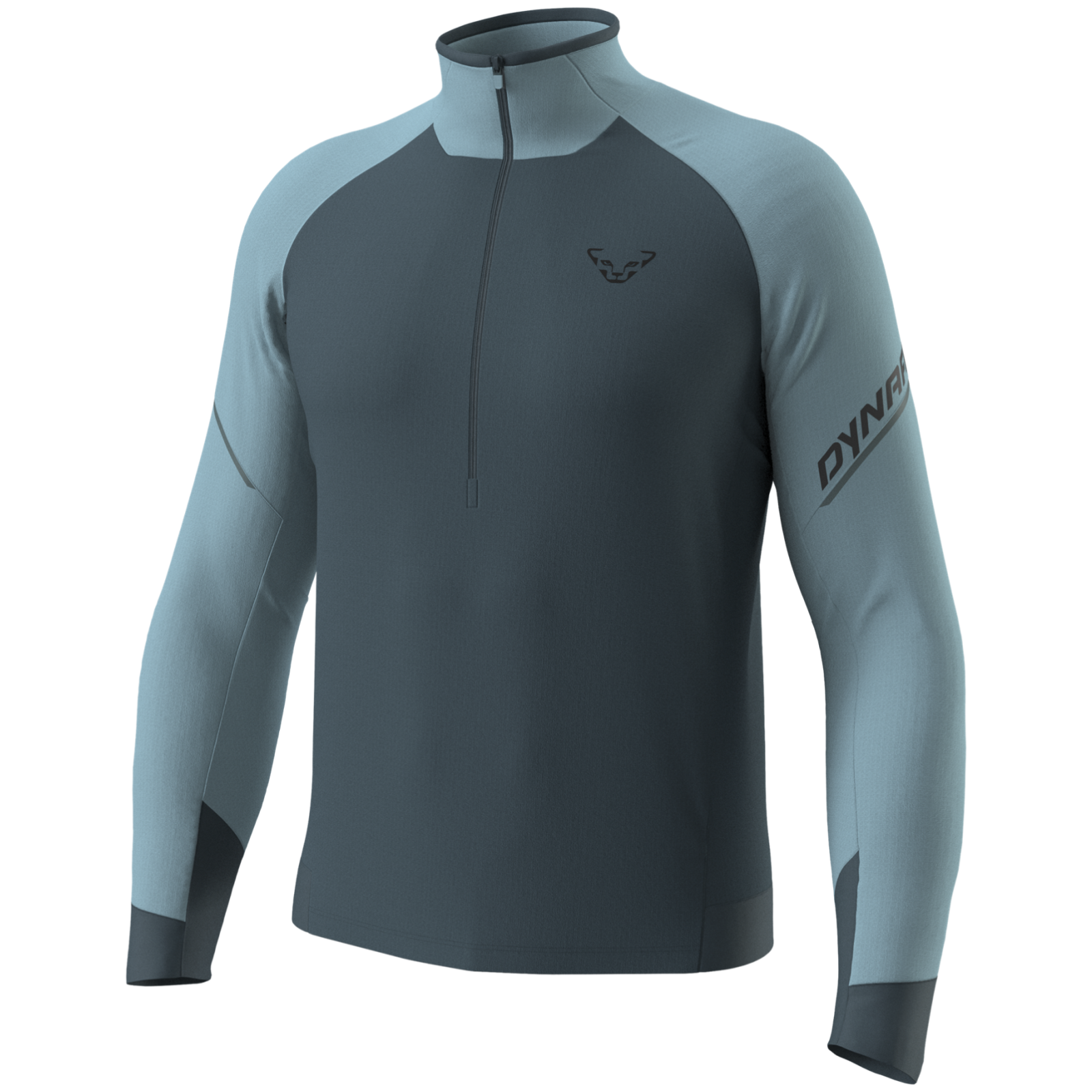 Męska koszulka Dynafit Alpine L/S 1/2 Zip Tee M Rozmiar: M / Kolor: niebieski