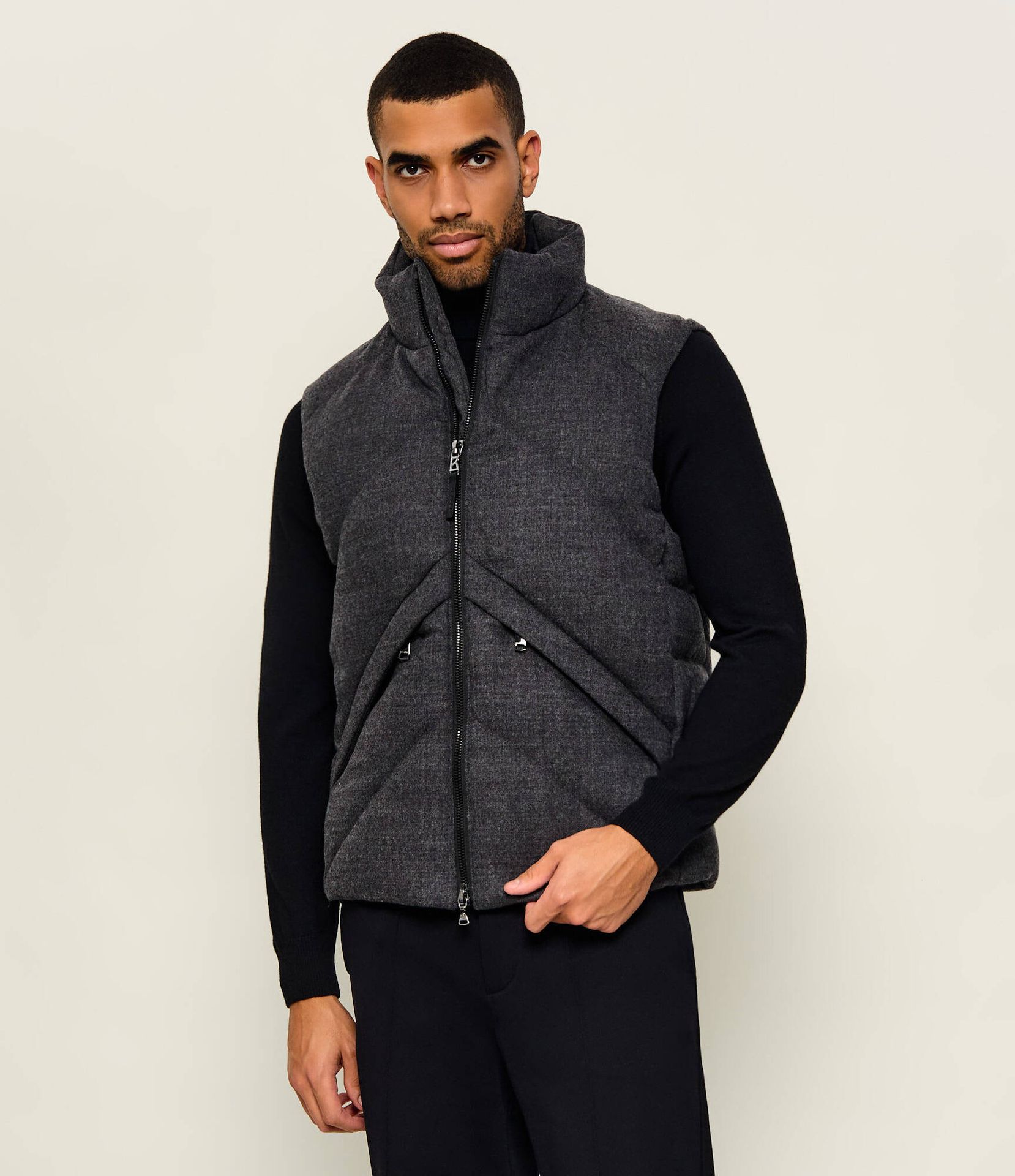 Bogner Puchowy bezrękawnik Kendo Regular Fit wełna