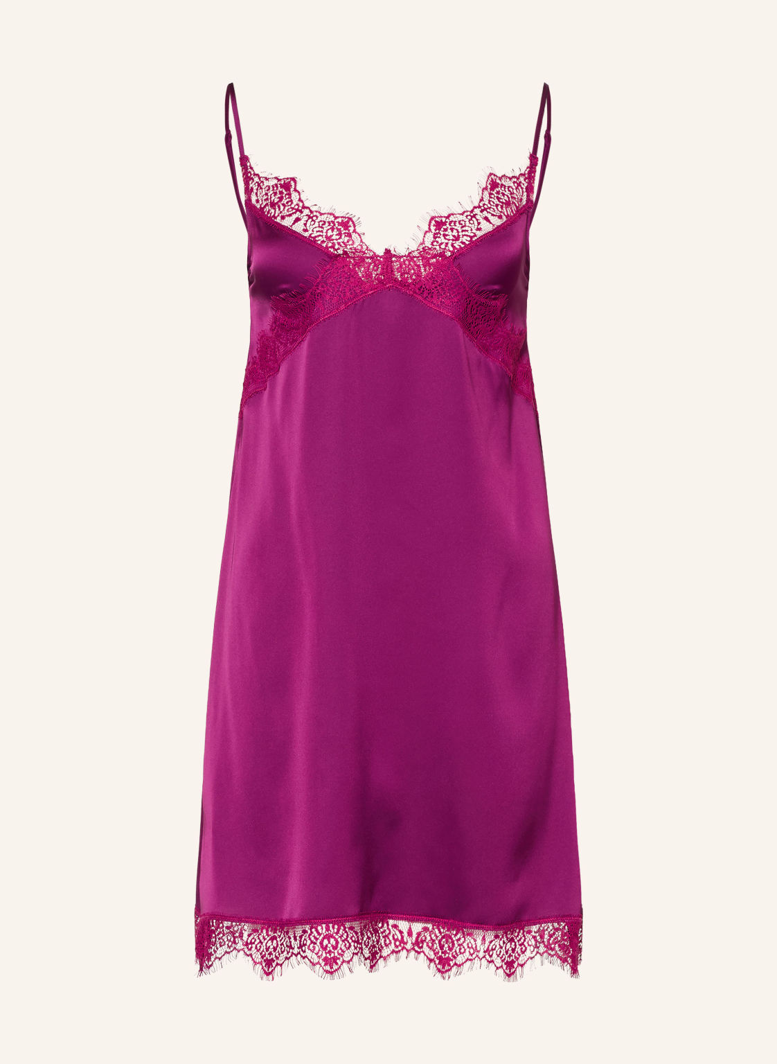 Simone Pérèle Negliż Satin Secrets Z Satyny rot