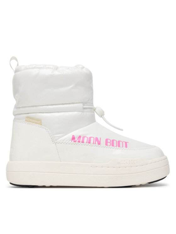 Moon Boot Śniegowce Jr Park Tube Mid Glitter Wp 80D3440110 S Biały