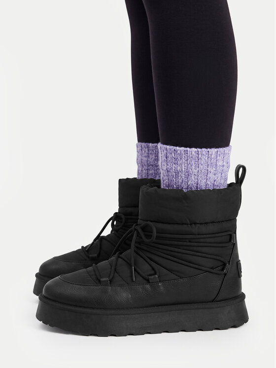 DeeZee Śniegowce CS6389-02 Czarny