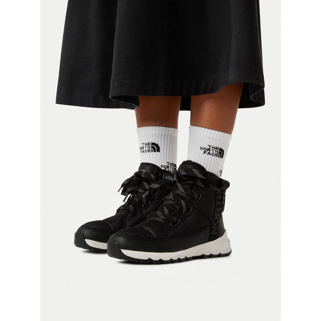 Śniegowce The North Face Thermoball Lace Up Luxe Wp NF0A817WKT01 Czarny