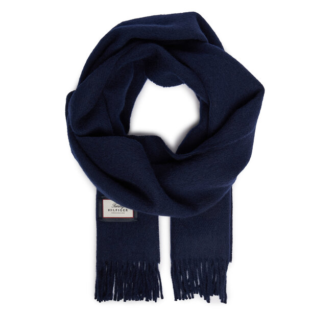 Szalik Tommy Hilfiger Th Scarf AM0AM14768 Granatowy