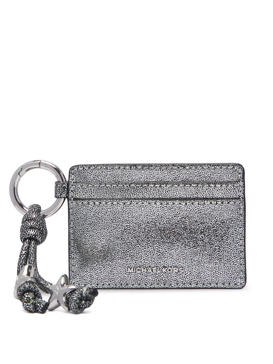 MICHAEL Michael Kors Etui na karty kredytowe 32F6SJ6D2L Srebrny