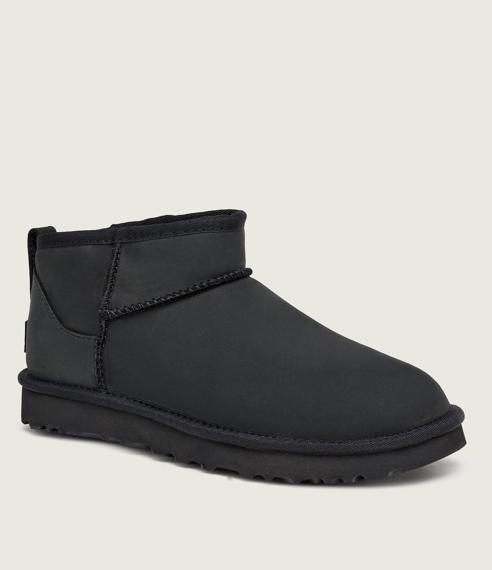 UGG Śniegowce W Classic Ultra Mini skóra wełna