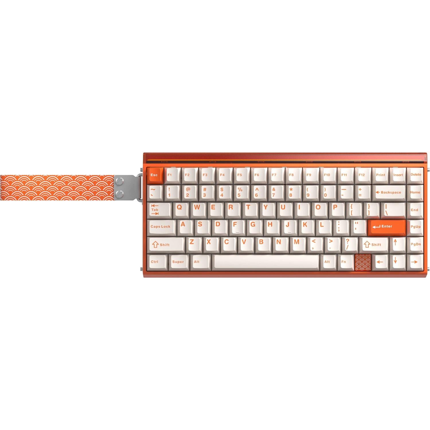 AULA Hero 75 HE High-Performance Magnetic Switch Keyboard Orange AHERO75HEORGLMS