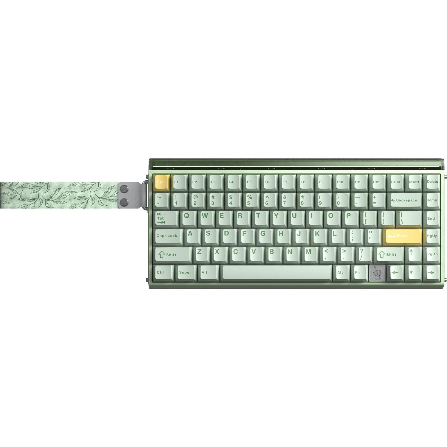 AULA Hero 75HE High-Performance Magnetic Switch Keyboard Green AHERO75HEGRNLMS