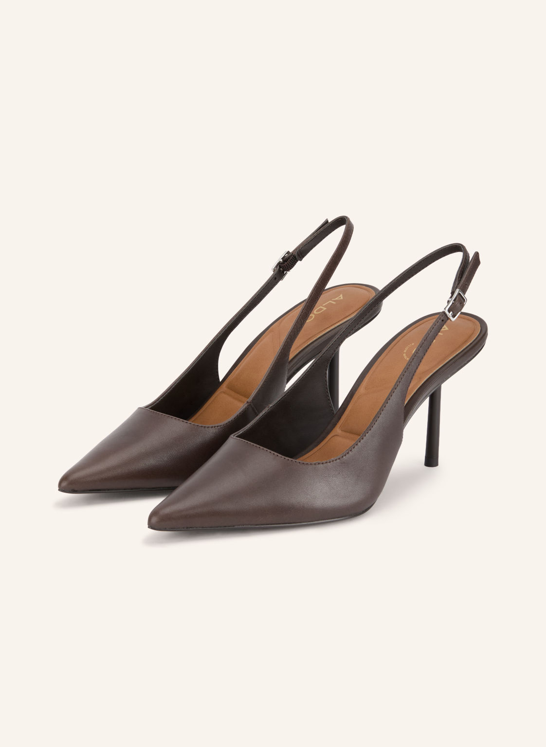 Aldo Czółenka Typu Slingback Seralina braun