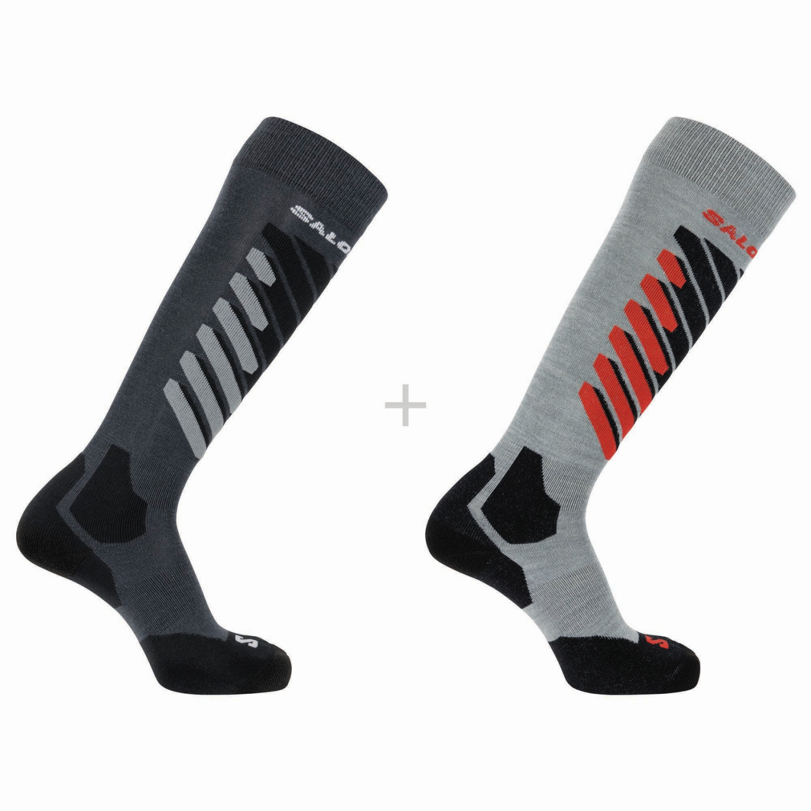 Podkolanówki Salomon S/Access 2-Pack Rozmiar skarpet: 39-41 / Kolor: mix3