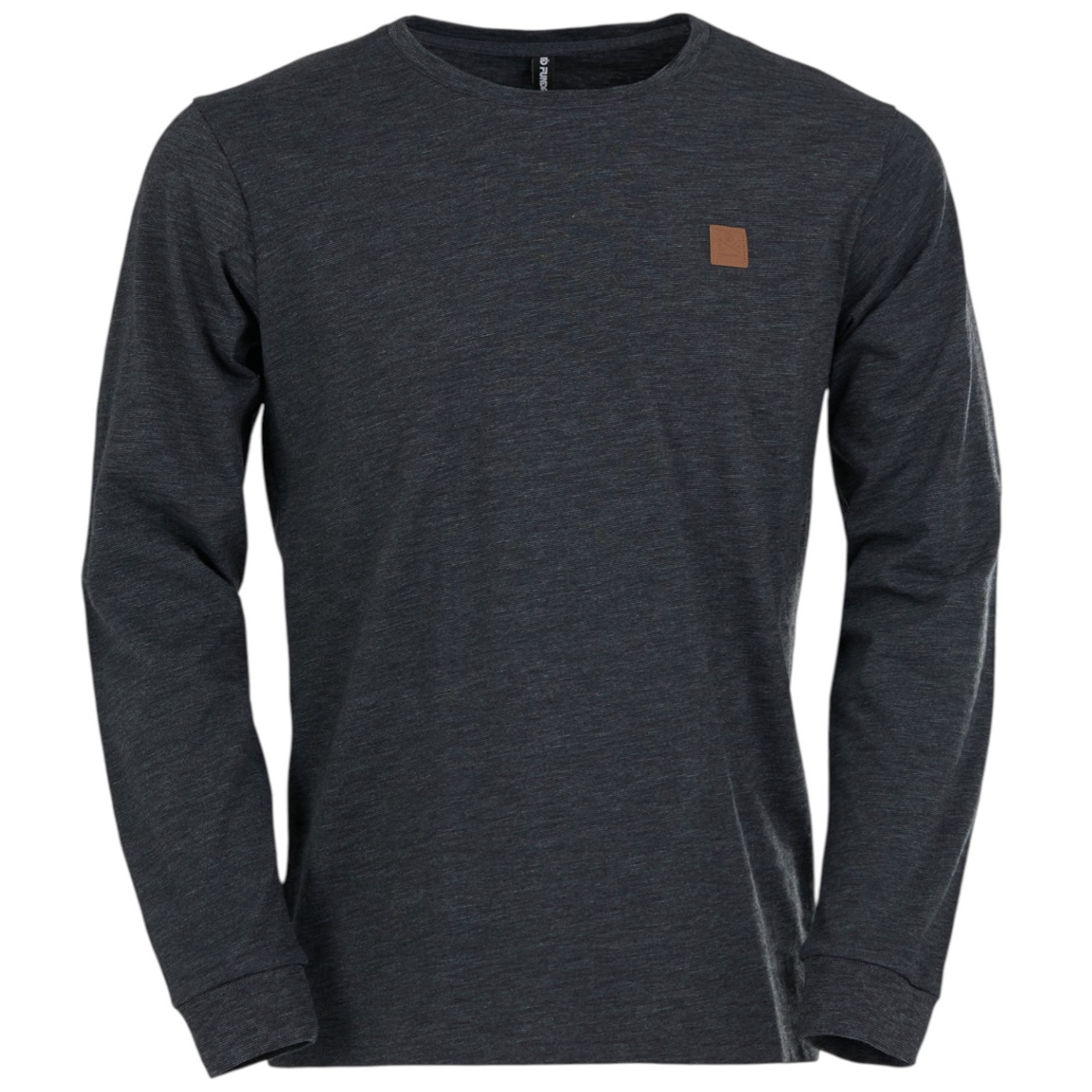 Męska koszulka Fundango Justin Longsleeve T-shirt Rozmiar: L / Kolor: niebieski