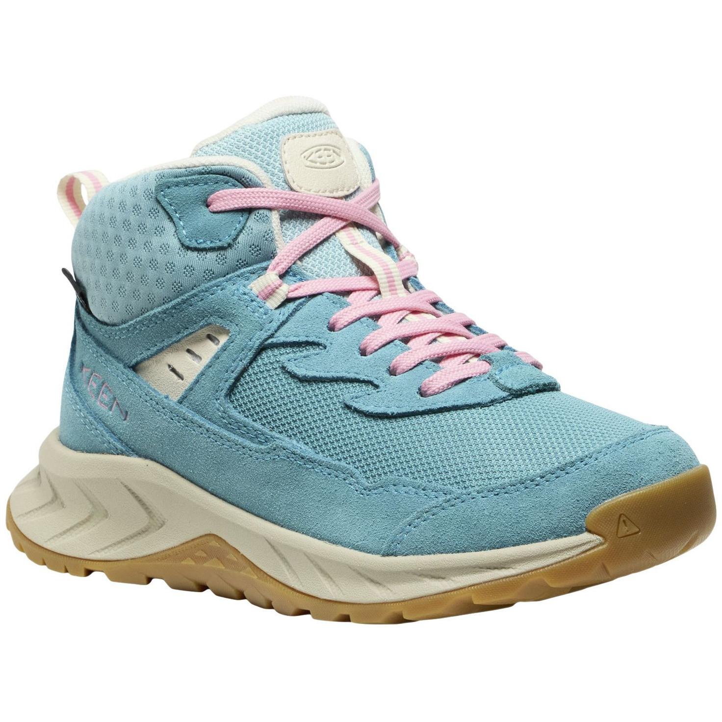 Buty dziecięce Keen Hightrail Mid Wp Youth Brittany Blue Rozmiar butów (UE): 37