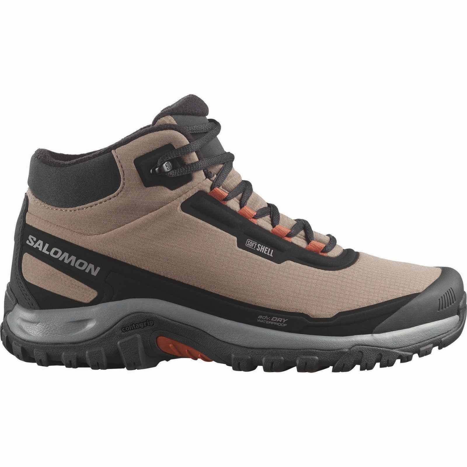 Męskie buty zimowe Salomon Shelter Waterproof Rozmiar butów (UE): 41 1/3 / Kolor: brązowy
