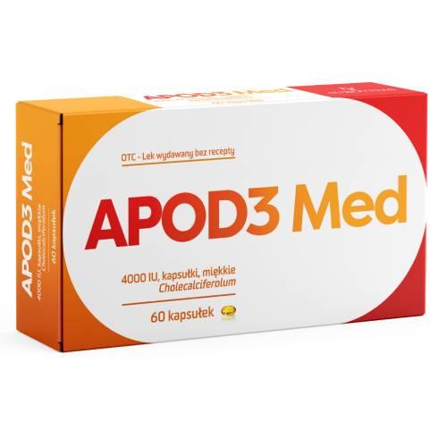 ApoD3 Med 4000 IU, 60 kapsułek - lek z witaminą D