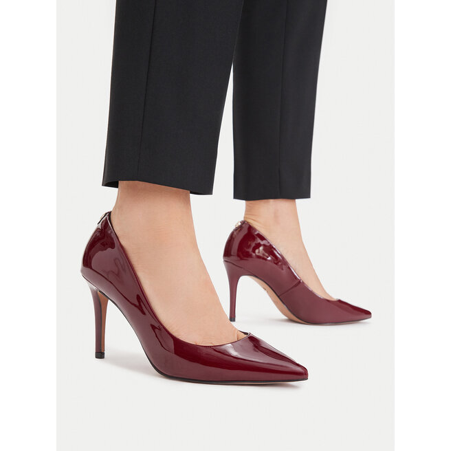 Szpilki Nine West CEO-CD23029-1 Bordowy