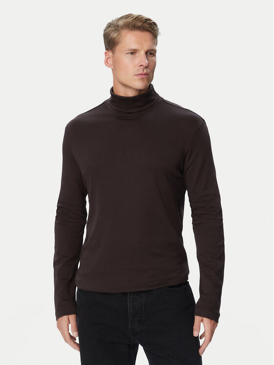 Calvin Klein Golf LV04LH215G Brązowy ciemny Regular Fit