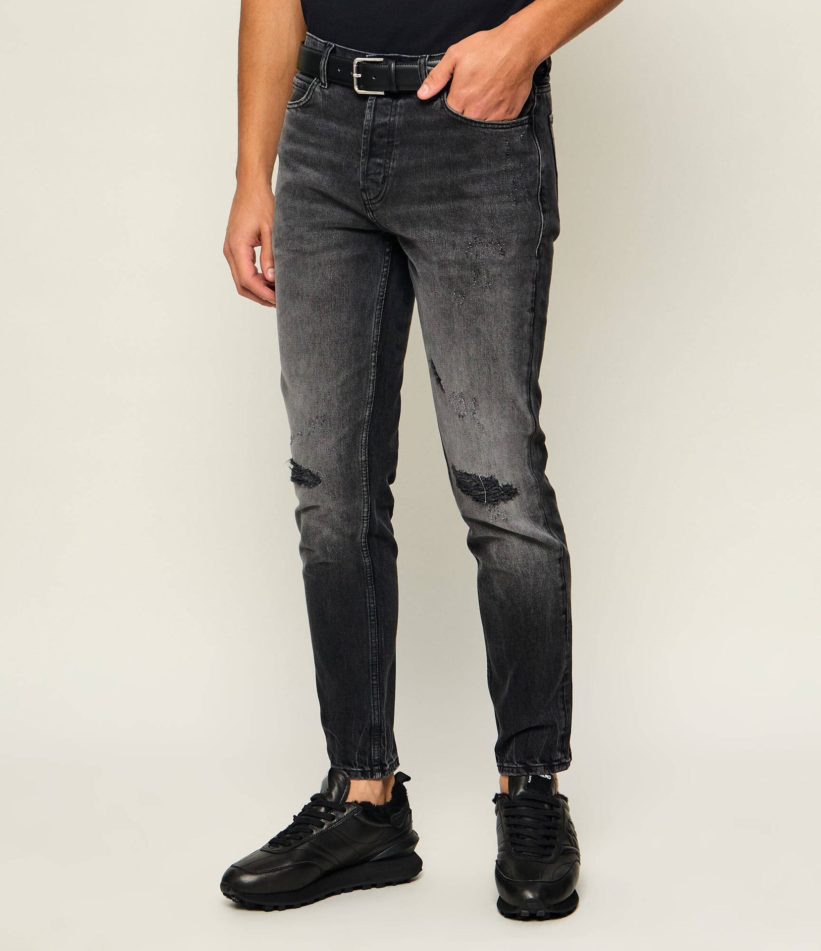 HUGO Jeansy 634 Tapered fit
