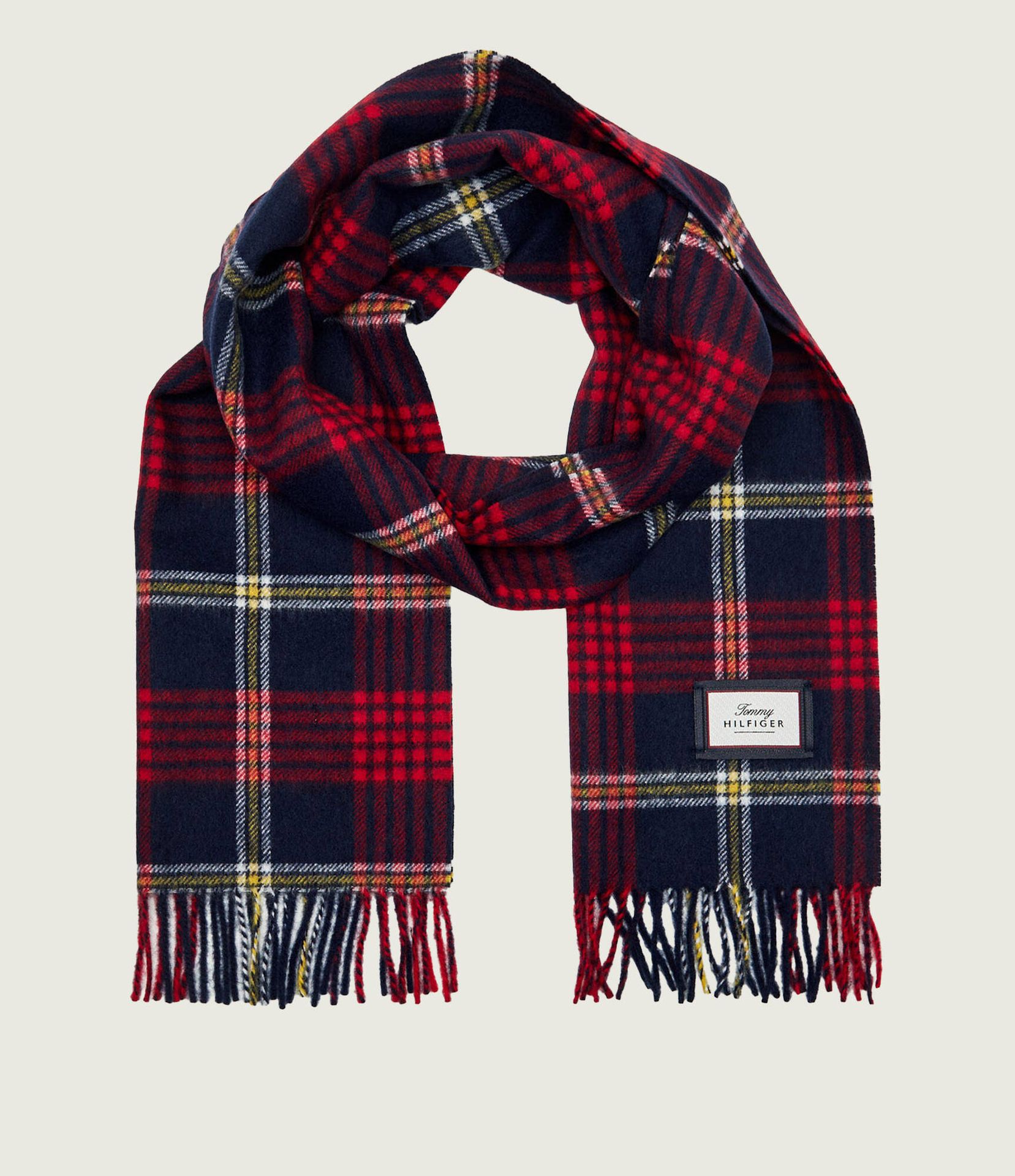 Tommy Hilfiger Wełniany szal