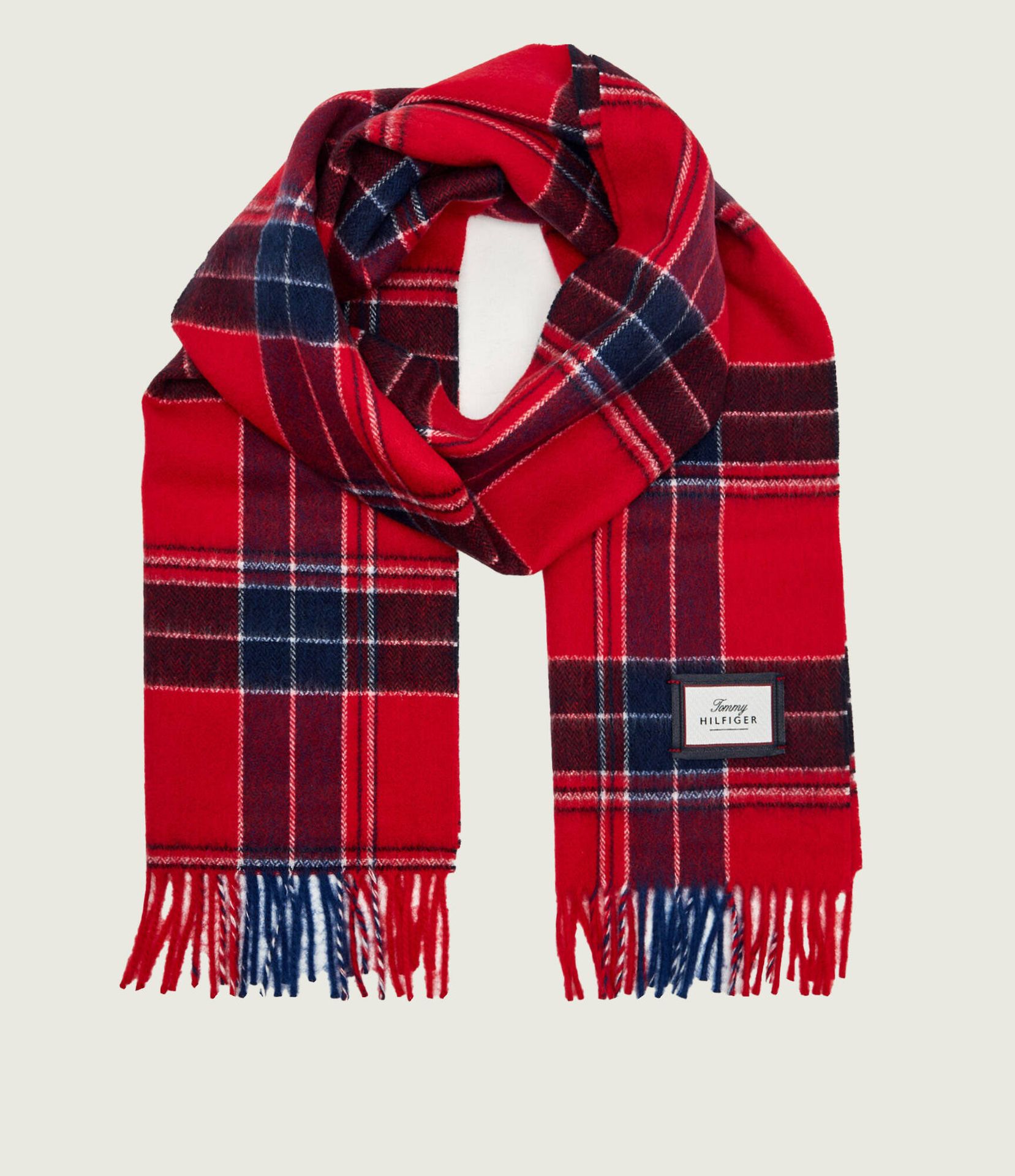 Tommy Hilfiger Wełniany szal