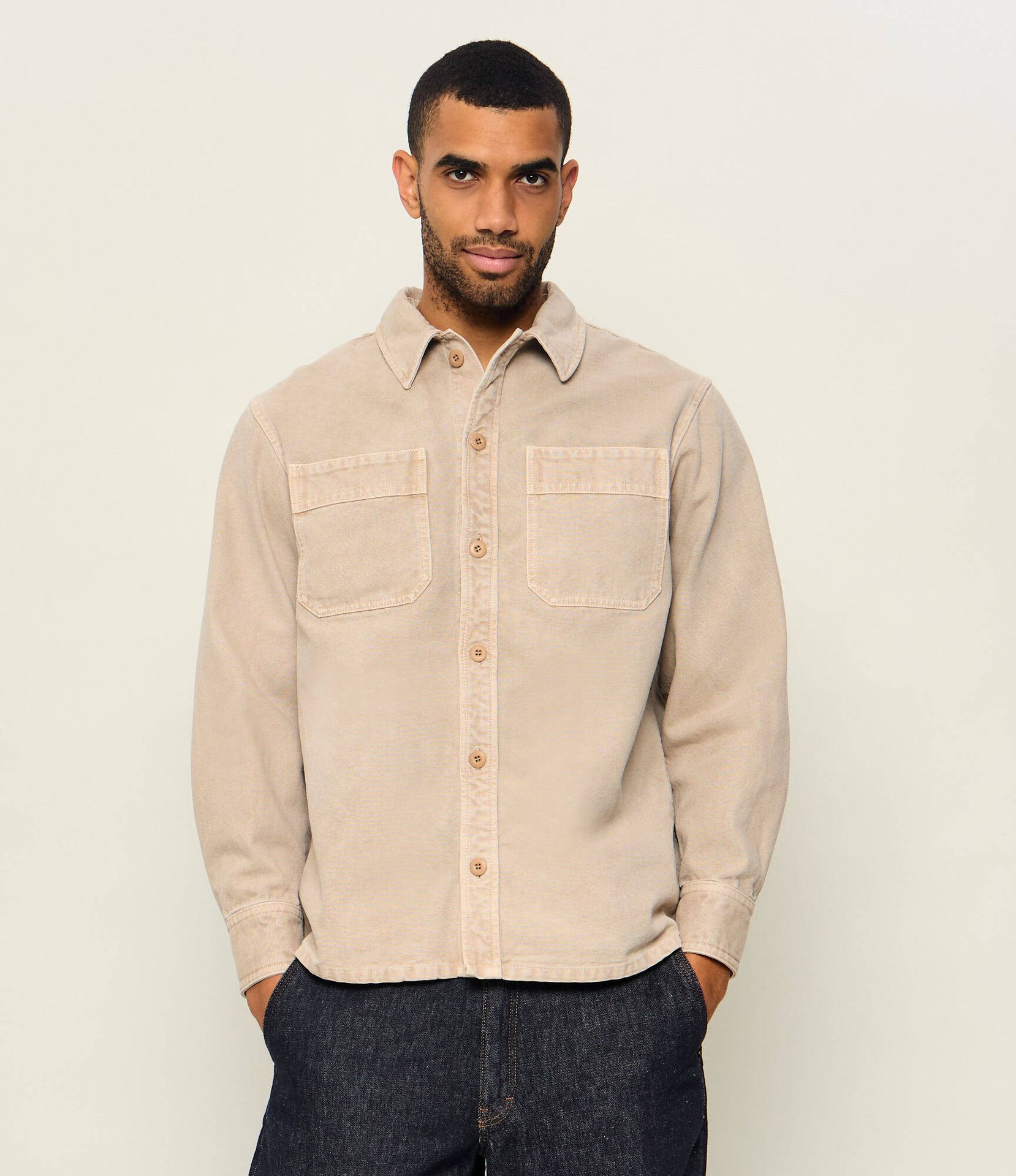 A.P.C. Jeansowa koszula Loose fit