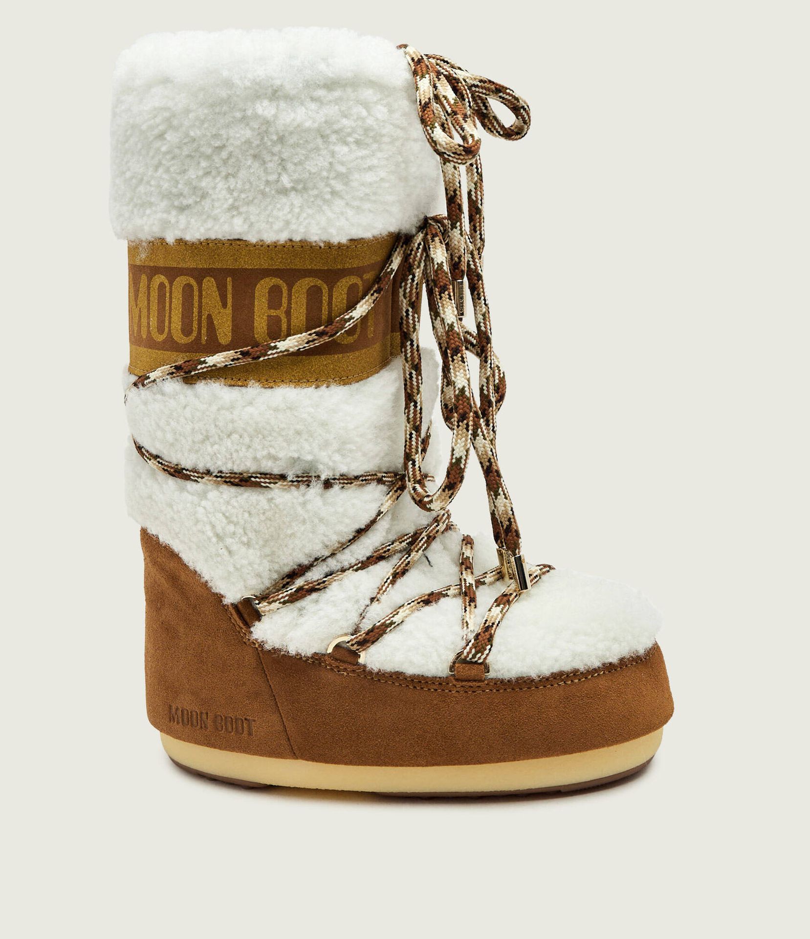 Moon Boot Śniegowce MB Icon zamsz shearling