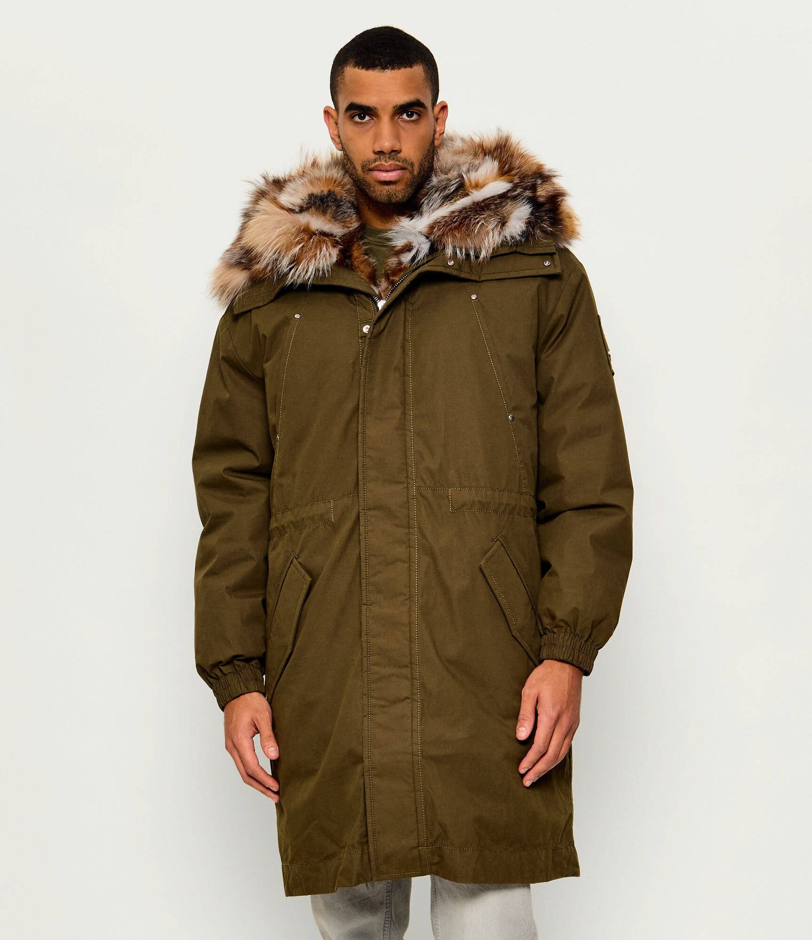 Moose Knuckles Puchowa parka Pioneer Oversize fit