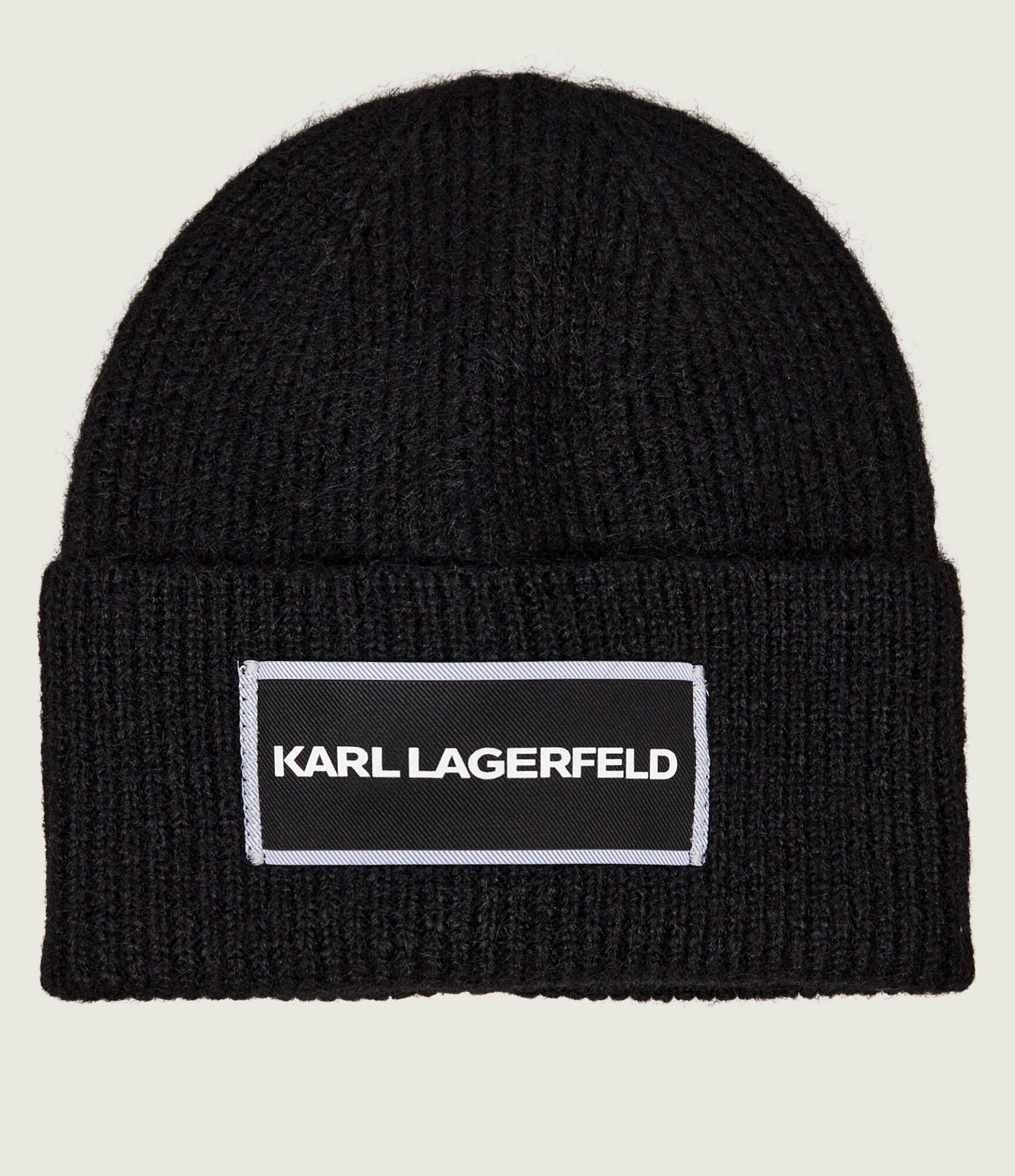 Karl Lagerfeld Czapka K/Essential z dodatkiem wełny