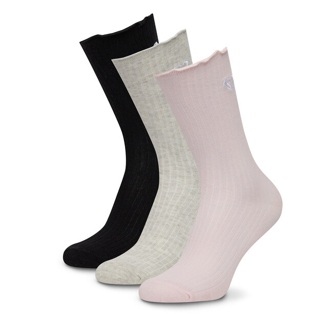 Skarpety długie Roxy AS_ROXY_01W_AW26 (3-PACK) Różowy