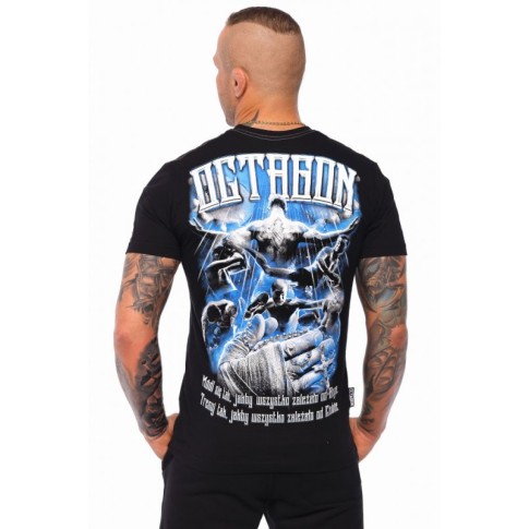 Octagon T-Shirt Koszulka Módl Się Black