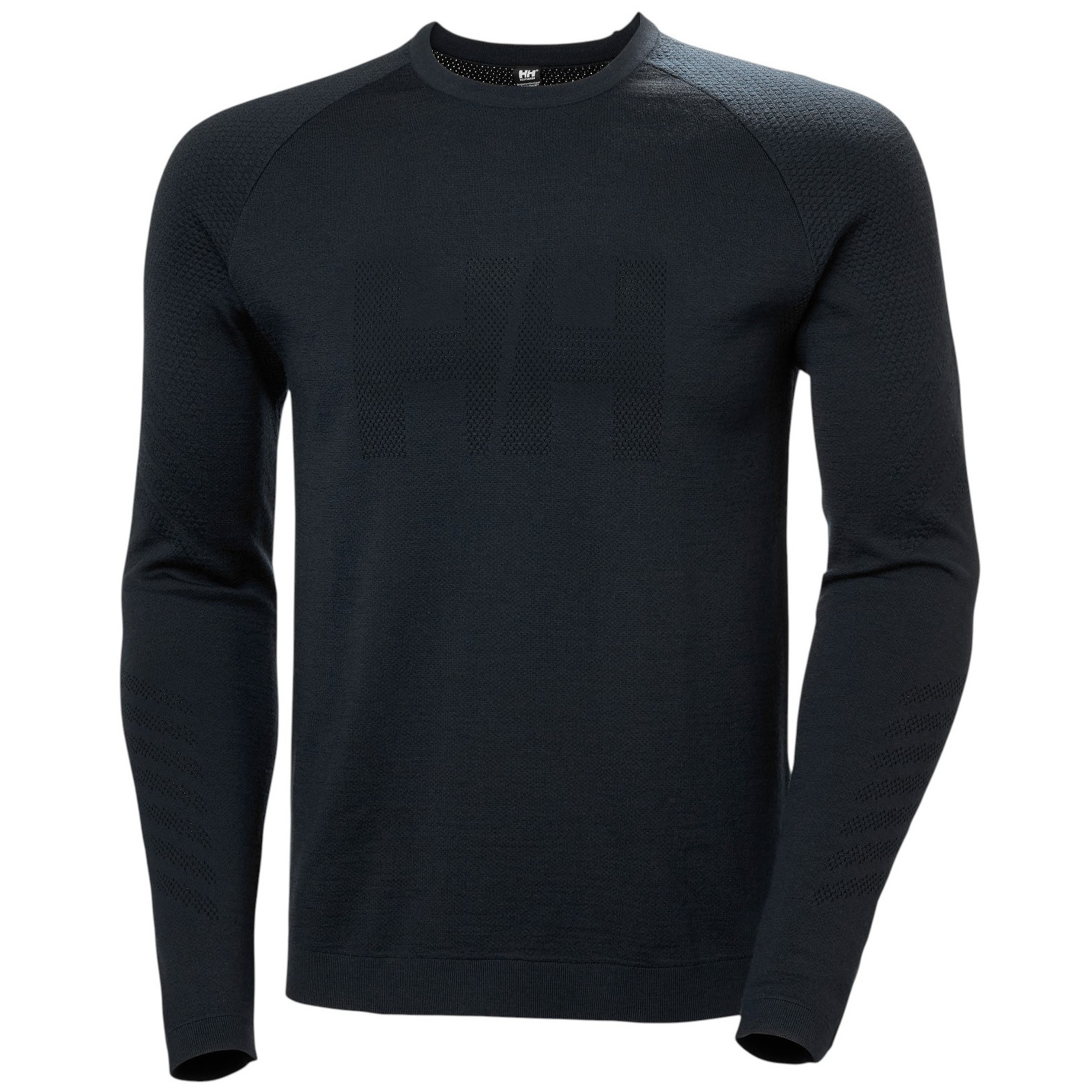Męska koszulka Helly Hansen Lifa Merino Knitevo Crew Rozmiar: M / Kolor: czarny