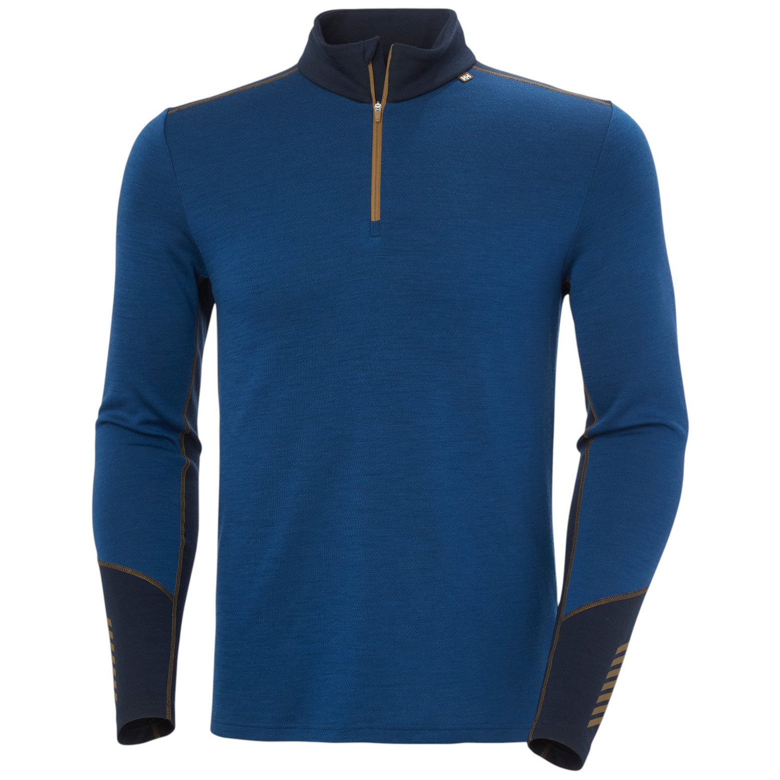 Męska koszulka Helly Hansen Lifa Merino Midweight 1/2 Zip Rozmiar: M / Kolor: niebieski